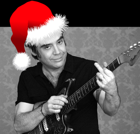 Brad Xmas Black bg